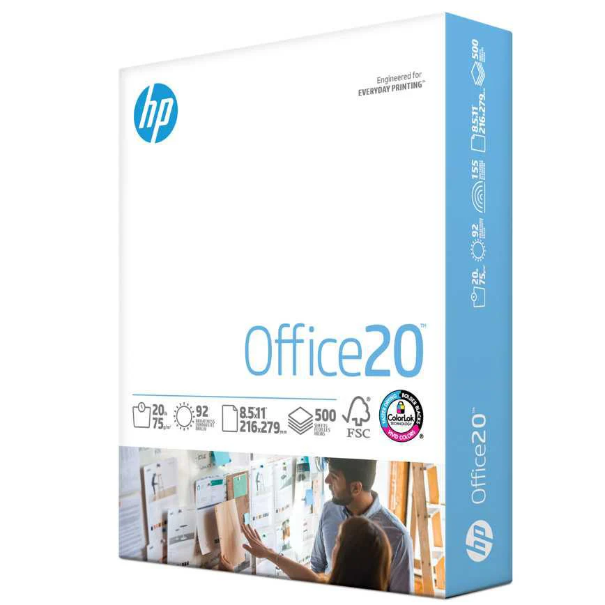 HP 500 Sheet Copy Paper 8.5" x 11"