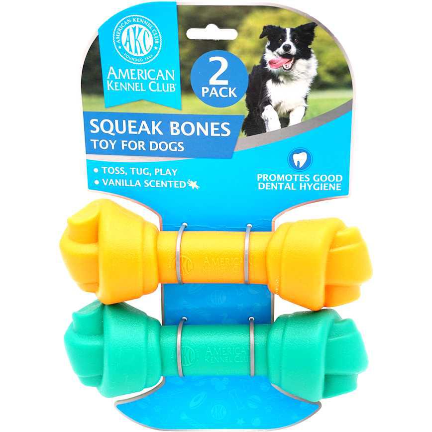 American Kennel Club Squeak Bones 2 pk. - Image 5