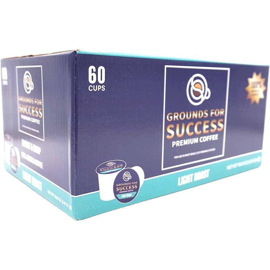 Grounds for Success Premium Coffee K-Cups Light Roast 60 ct. - Image 3
