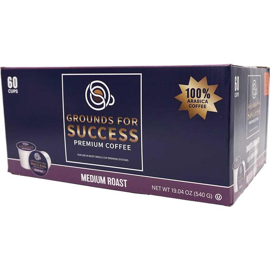 Grounds for Success Premium Coffee K-Cups Medium Roast 60 ct. - Image 2