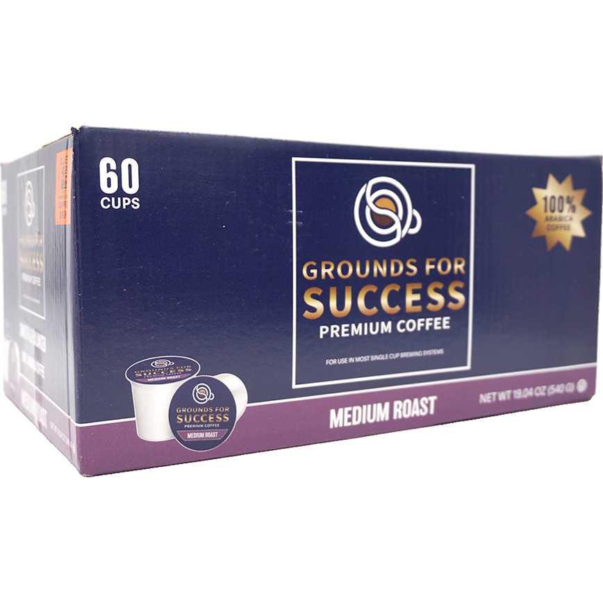 Grounds for Success Premium Coffee K-Cups Medium Roast 60 ct. - Image 3