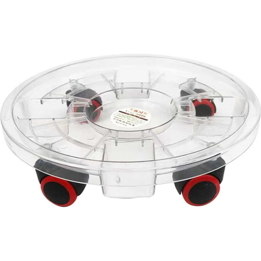 Plastic Rolling Plant Stand 11.6"