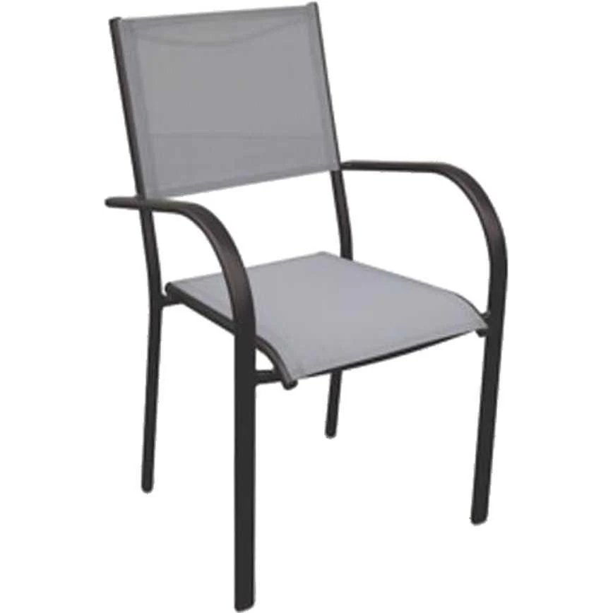 Sarasota Breeze Marco Island Stack Chair Gray