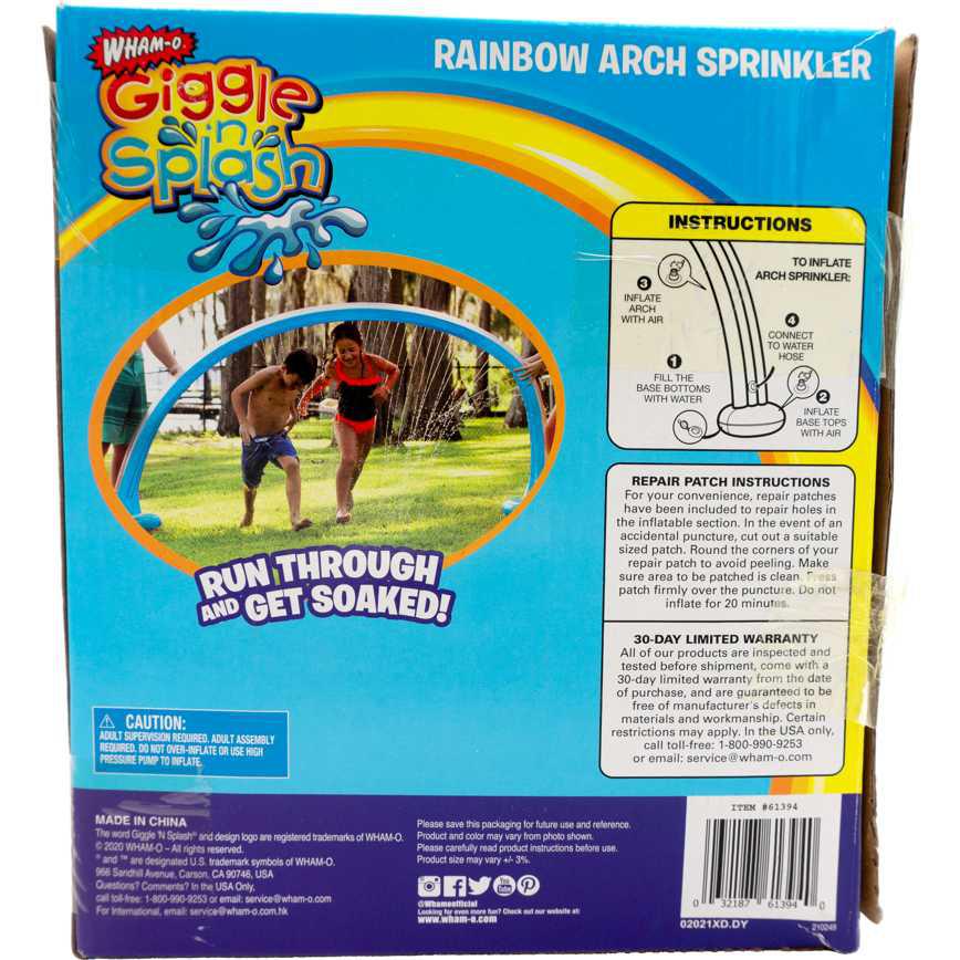 Wham-O Giggle 'n Splash Rainbow Arch Sprinkler - Image 4